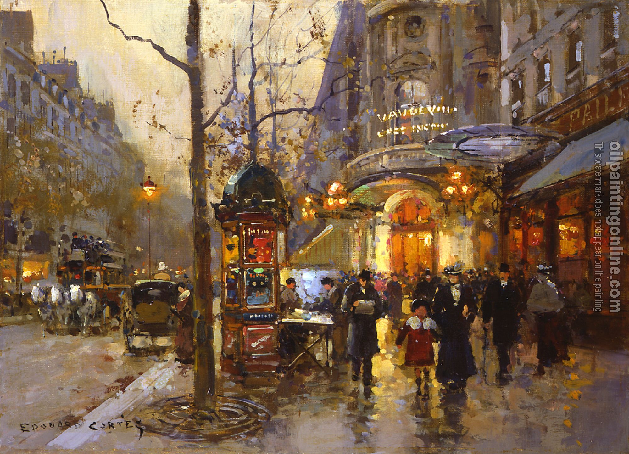 Edouard Cortes - Theatre du Vaudeville